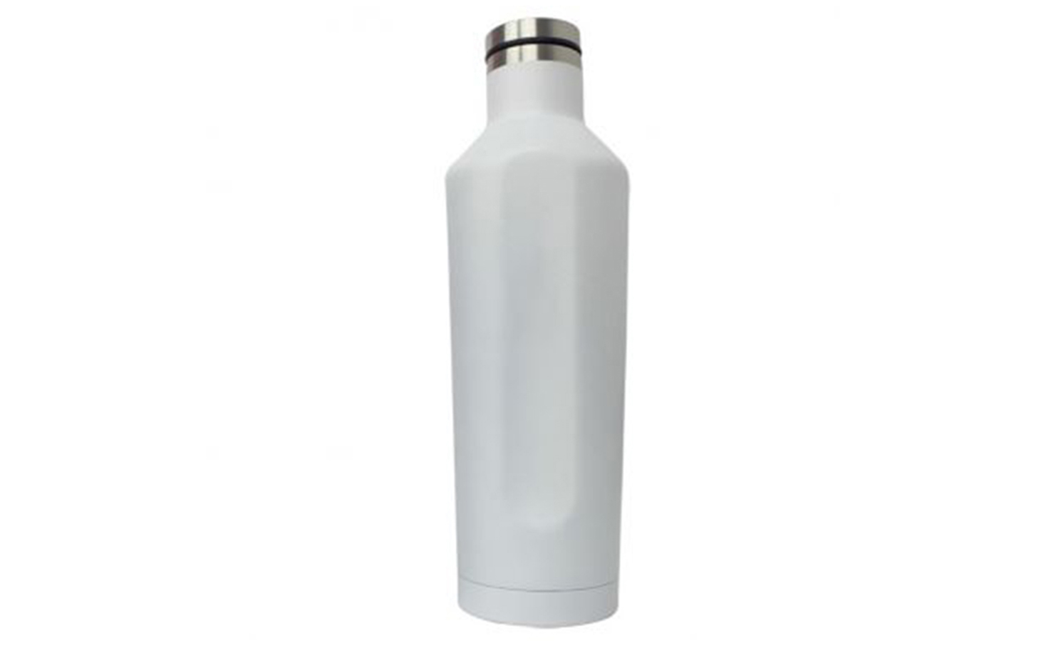 Vaccum insulated stainless steel bottle 500ml white