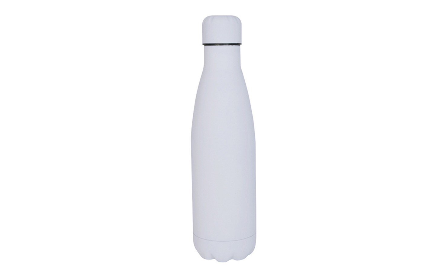 GRODNO – Soft Touch Insulated Water Bottle – White
