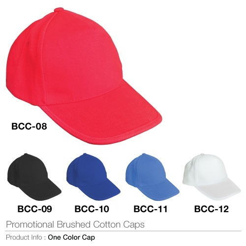 Kid size 5 panel cotton caps with velcro strapback closure (Cotton).