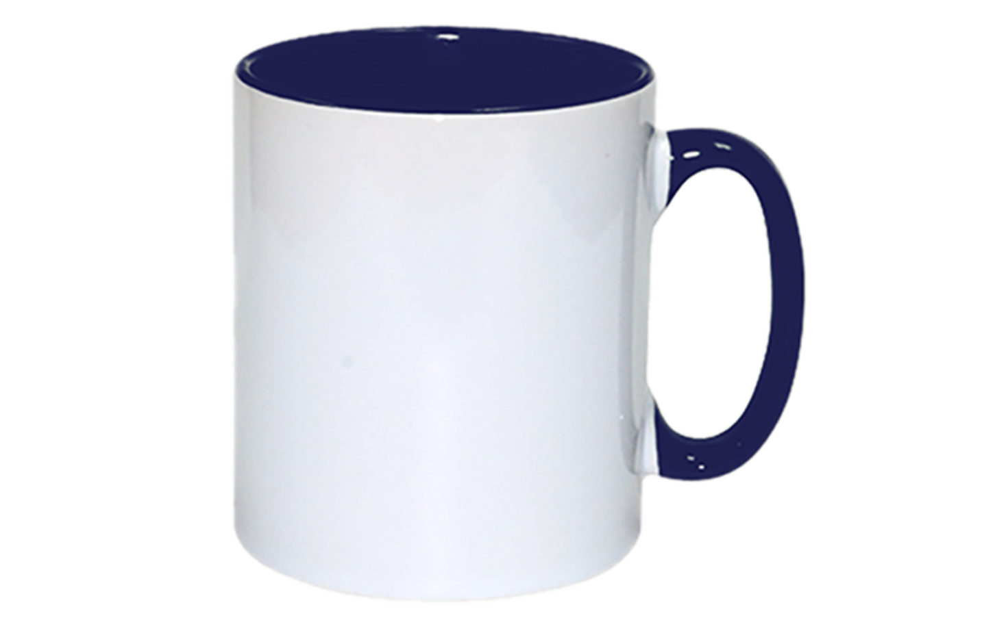 Mug sublimation inner color dark blue