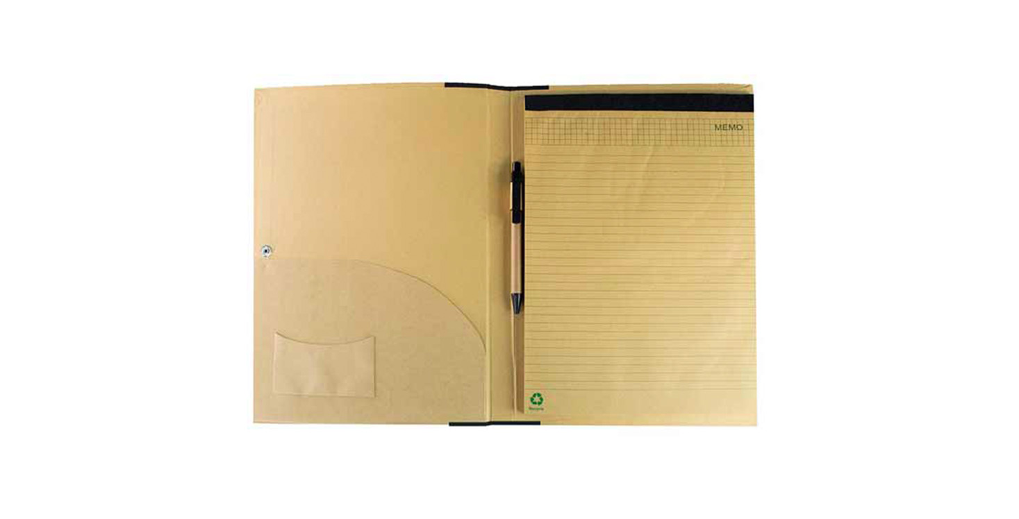Eco-Neutral Sorbus A4 Folder With Pen Black
