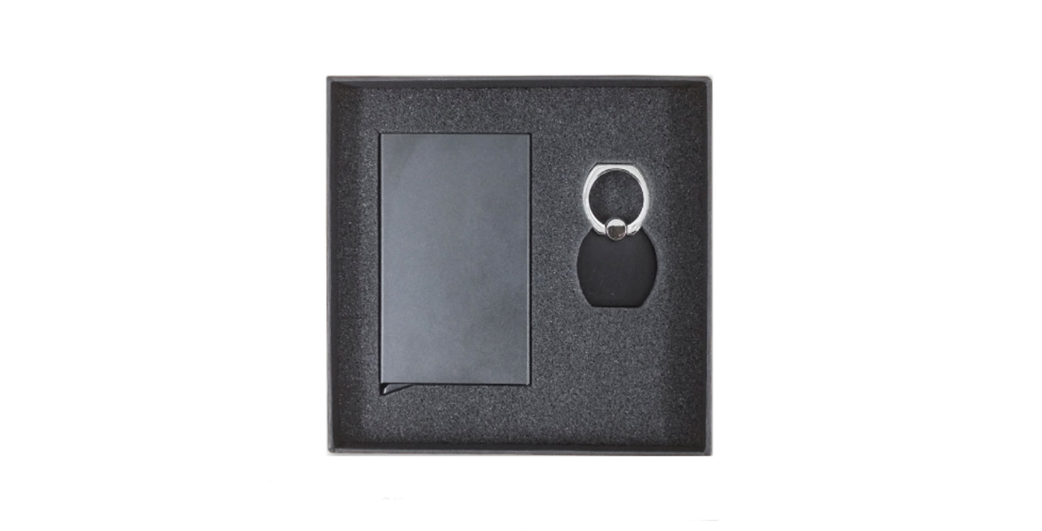 Gift Set – Metal Card Holder with RFID