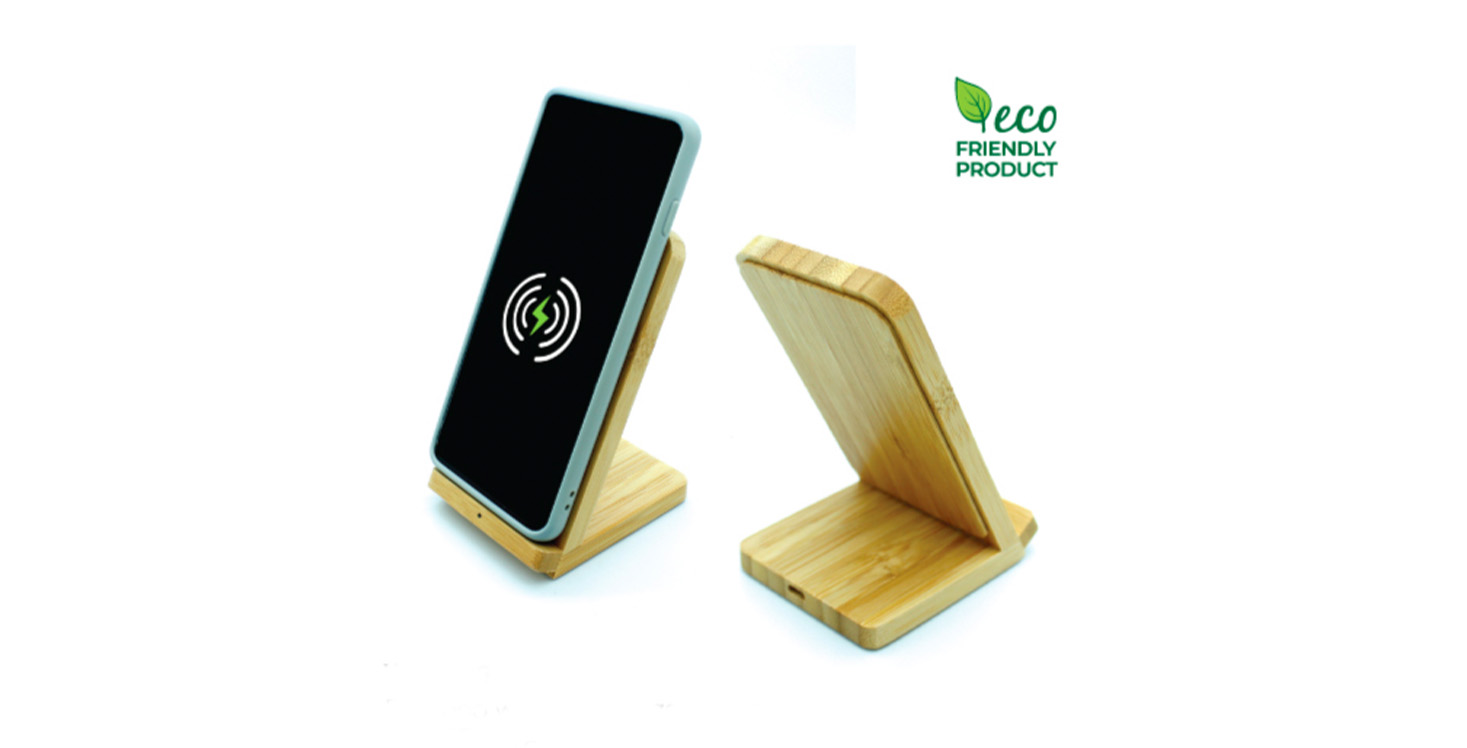 Promotional Eco-Friendly Bamboo Wireless Charger