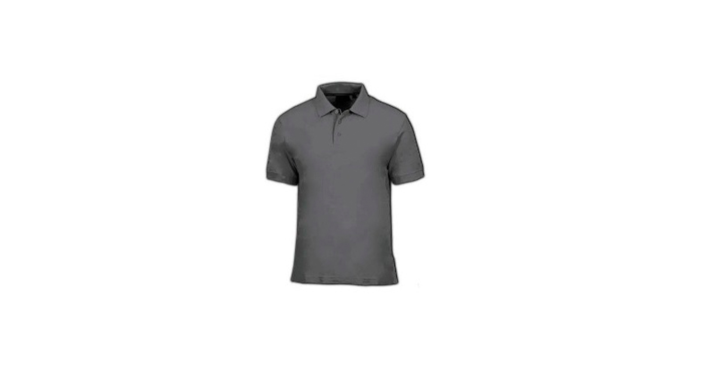 Polo Shirt Dark Grey Color
